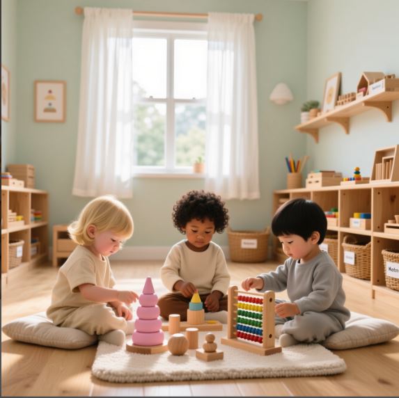 خرید اسباب بازی مونته سوری چوبی