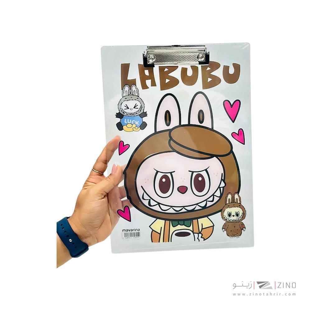 تخته شاسیA4  طلقی فانتزی ماوارینا-لبو بو- اوای تحریر کدE156F