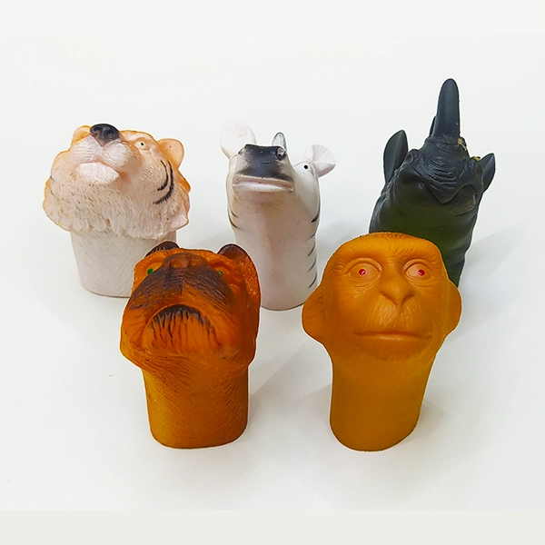 عروسک انگشتی حیوانات گلدونه (24)